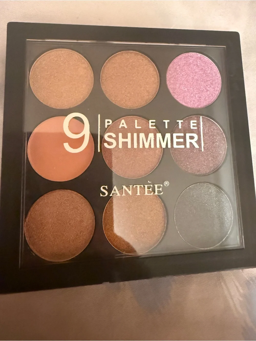 Santee 9 Palette Shimmer Eyeshadow Sweet Dreams Pressed Powder ST384 0.34 oz